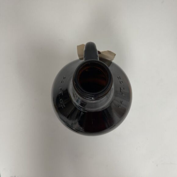 Trillium Brewing Company Empty Bottle 64 ounces Handle Brown Glass No lid 11.25" - Picture 6 of 7